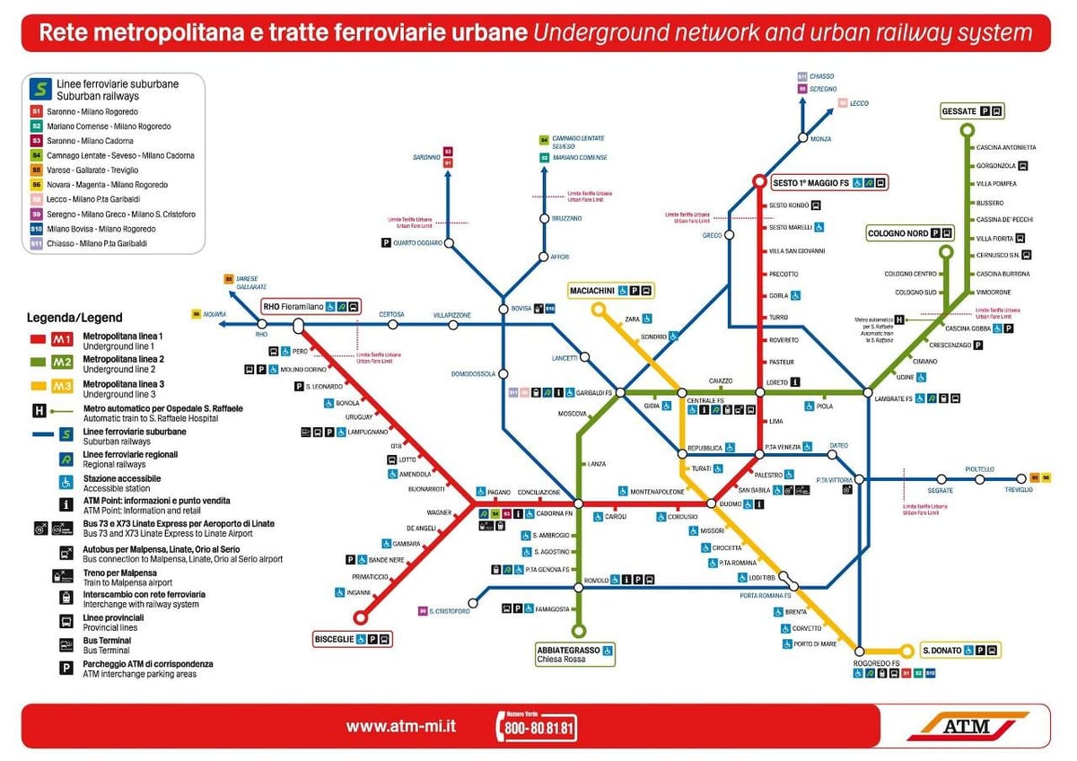 kort af mílanó strætó 73 leiðina
